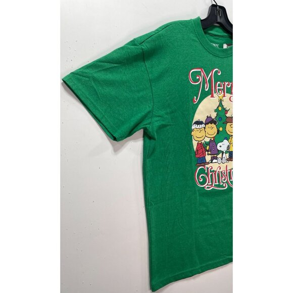 World Wide - Peanuts - Unisex Adult Short Sleeves T-Shirt - Graphic Tee-Green- L - Picture 11 of 12